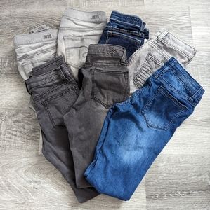Lot of 7 Pairs of Girls size 12/14 Vigoss, Justice, RUUM Jean/Leggings